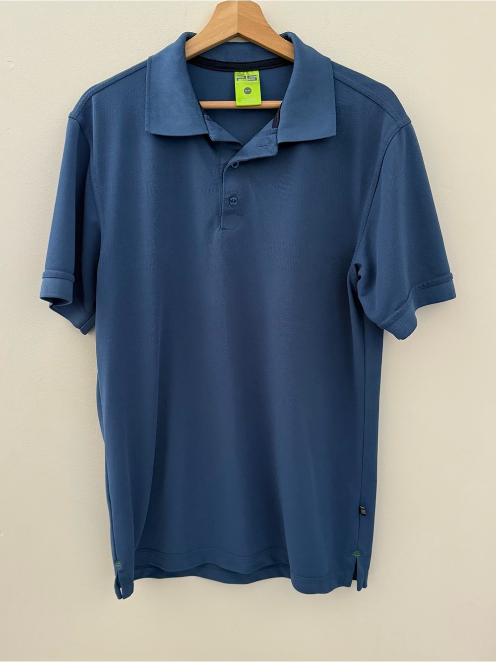 Playerytees Playery Tees Men's Short-Sleeve Polo Shirt - Navy M Golf P5